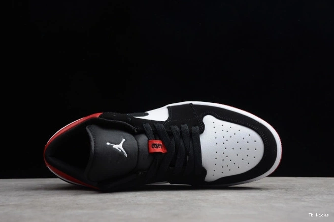 Reps TBK Low Jordan Black 1 Air 553558-116 Toe 0820